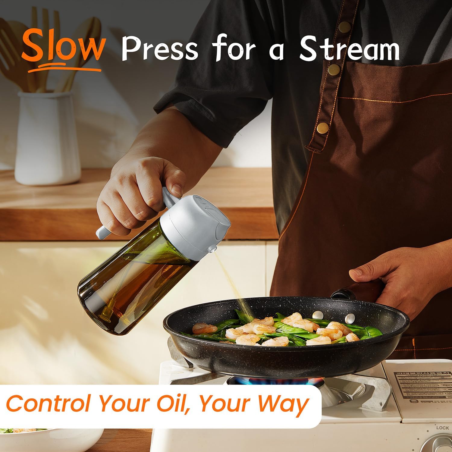 Precision Olive Oil Sprayer Bottle