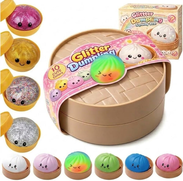 Glitter Dumpling Stress Relief Buddy